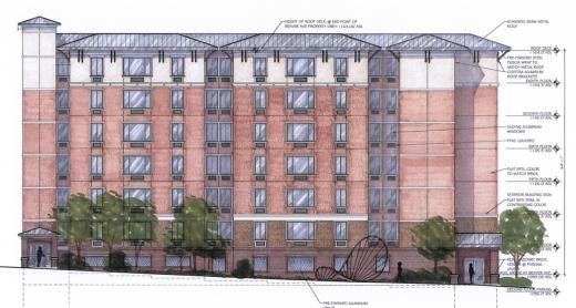 520x278 State College, Pa - Apartment Building Sketch