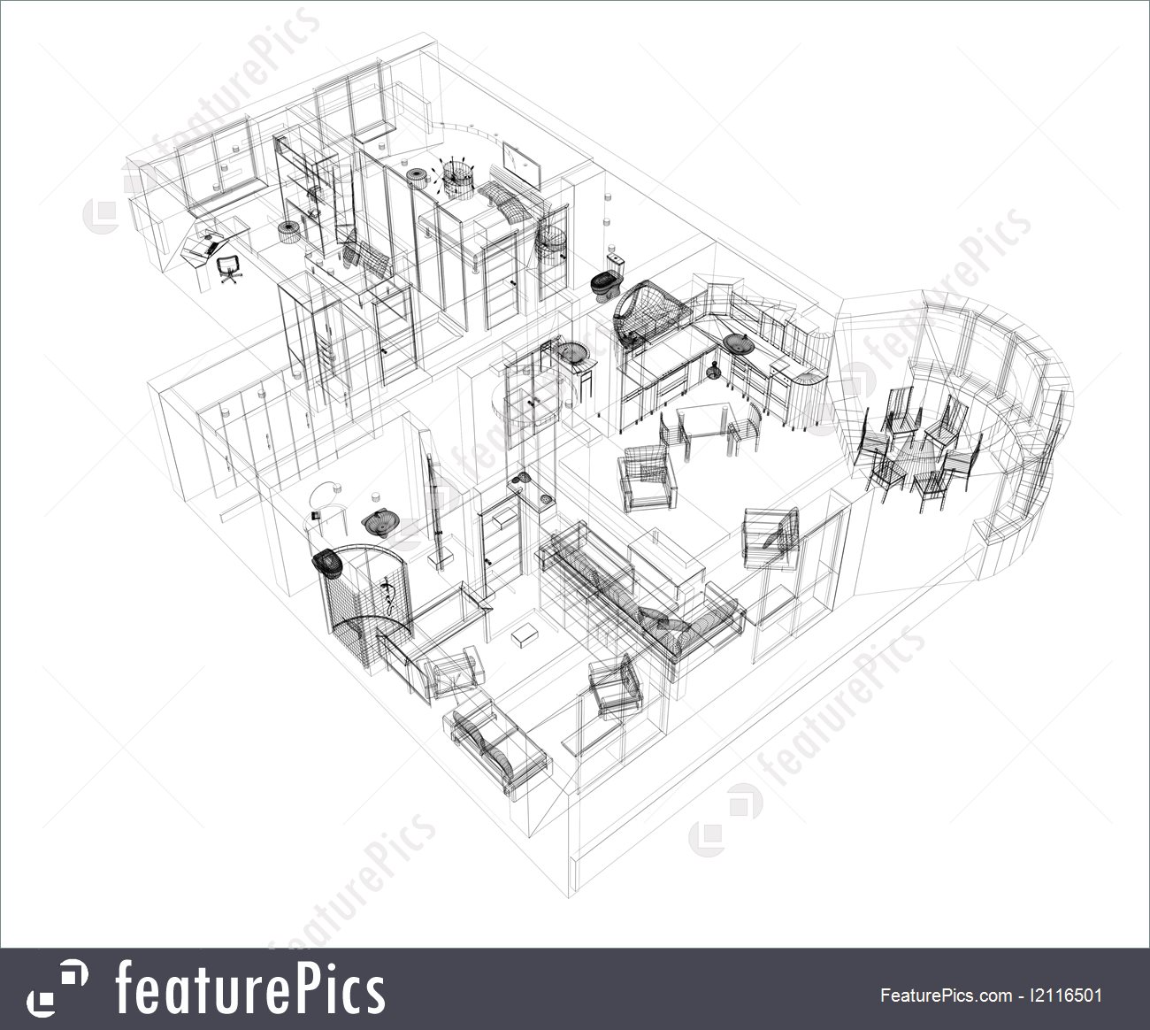 Small Apartment Sketch