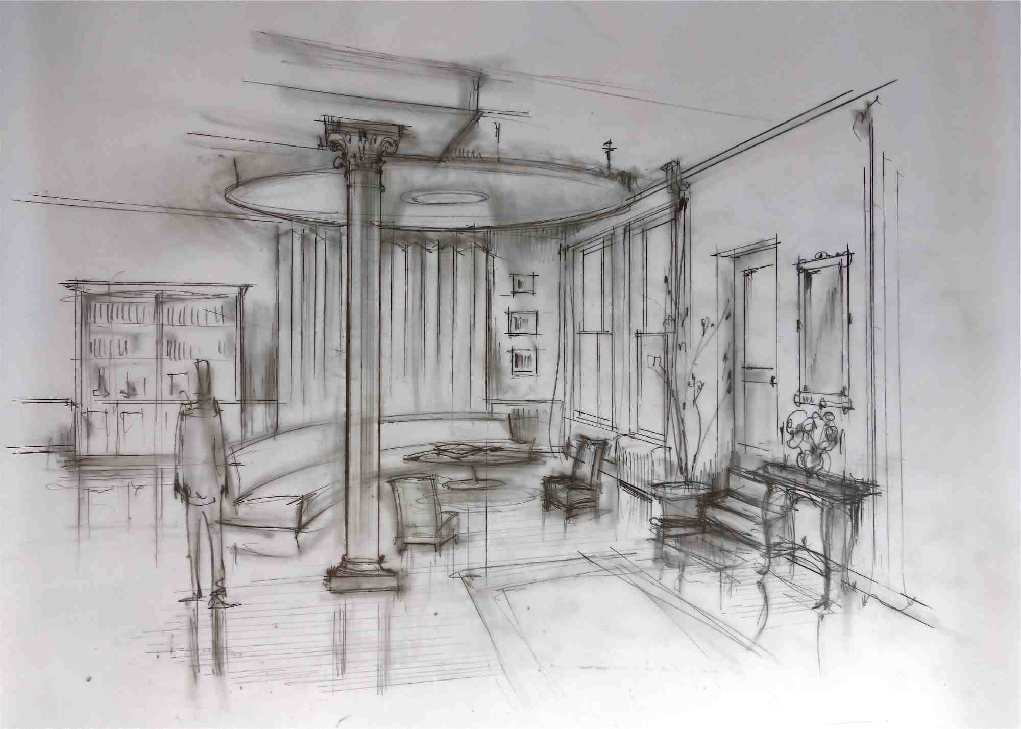 2000x1428 Apartment Sketch - Apartment Sketch
