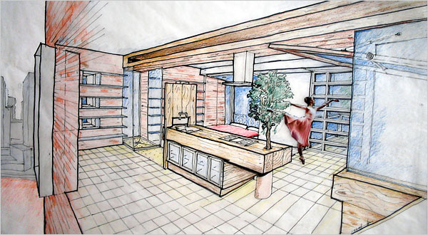 600x330 Apartment Design - Apartment Sketch