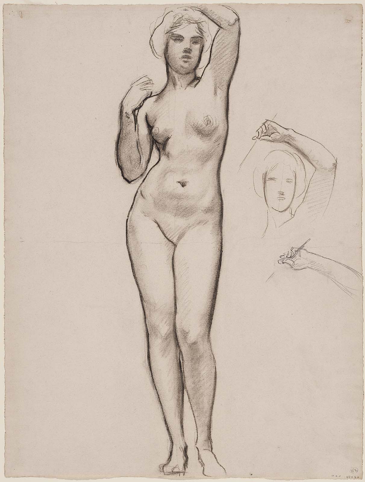 1212x1600 Sketch For Aphrodite And Eros - Aphrodite Sketch