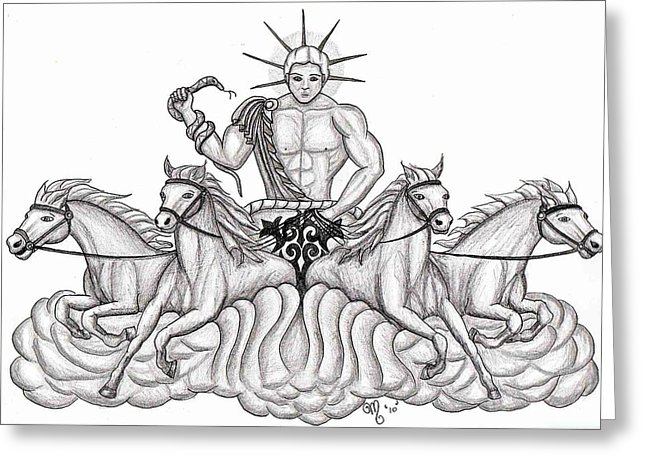 646x470 Apollo The Greek God Drawing By Amanda Machin - Apollo Sketch