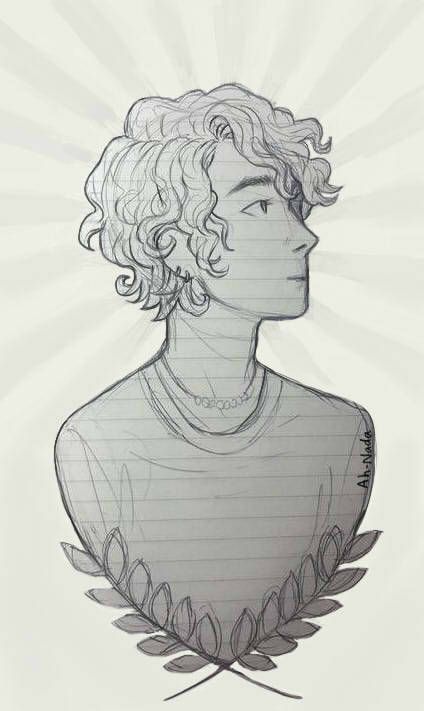 424x711 Ah Nada A Sketch Of The Sweet Beautiful Child Of Apollo, Will - Apollo Sketch