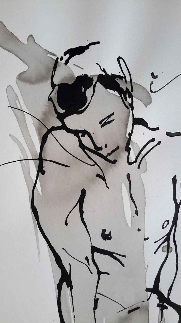 770x1369 Apollo Drawing By Cyril Saatchi Art - Apollo Sketch