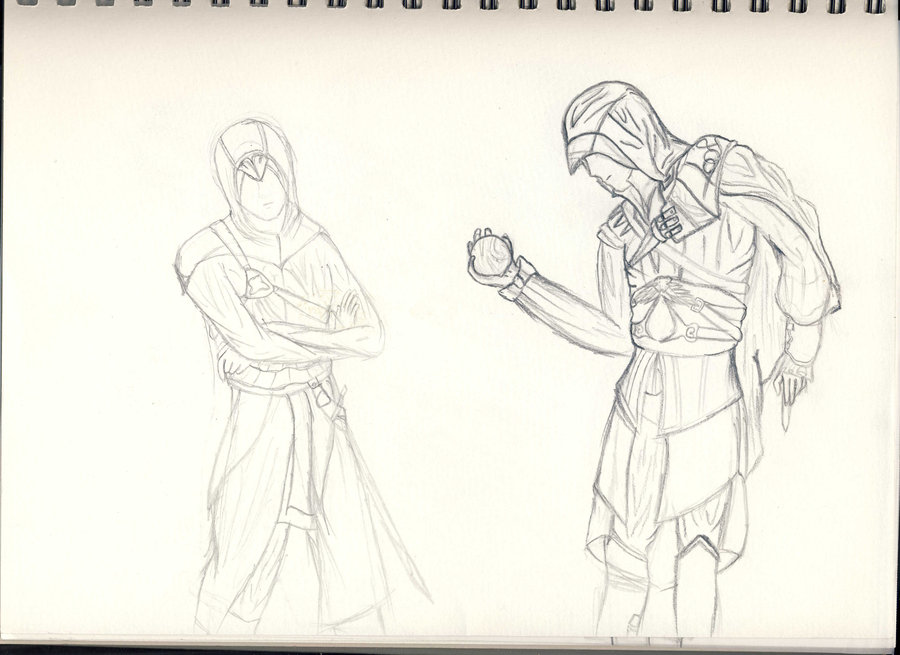 900x655 The Apple Core Sketch By C Raccoon - Apple Core Sketch