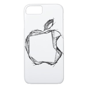 307x307 Apple Logo Iphone Cases Amp Covers Zazzle - Apple Logo Sketch