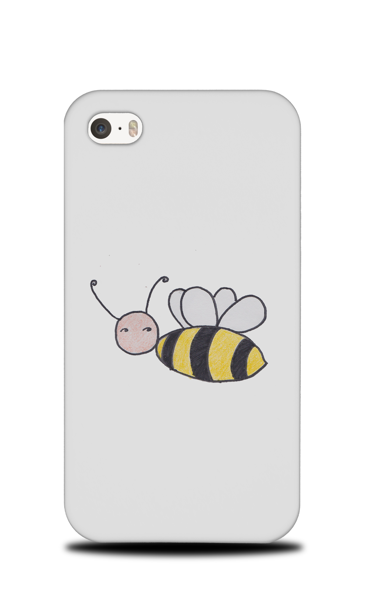1200x2000 Bumble Bee Sketch Art Drawing Hard Phone Case Cover For Apple - Apple Sketch Image