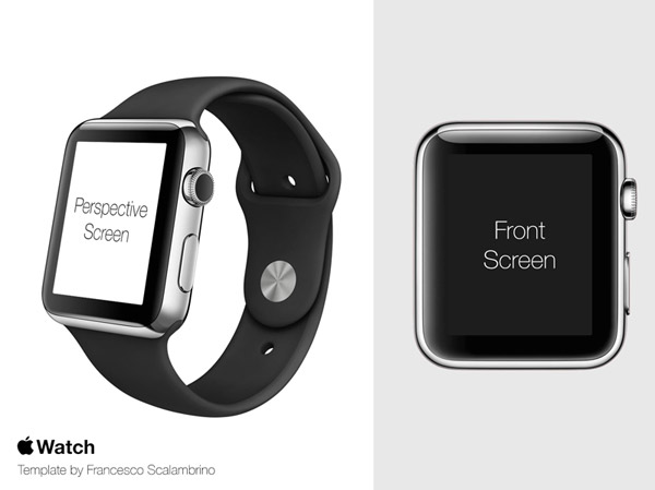 600x449 Iphone And Apple Watch Mockups - Apple Watch Sketch