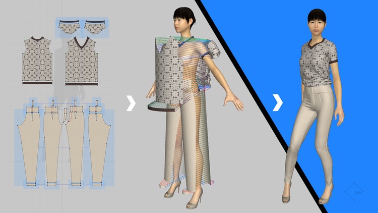 750x422 Fashion Design Sketch In 3d Using Marvelous Designer Udemy - Apps For Fashion Design Sketching