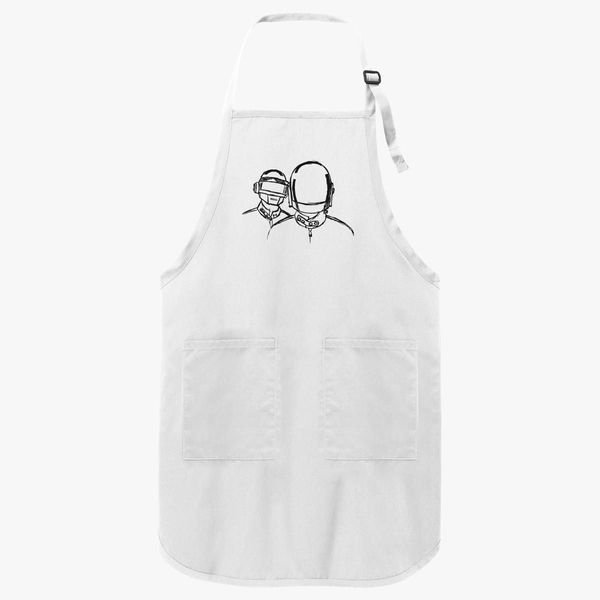 600x600 Daft Punk Sketch Apron - Apron Sketch