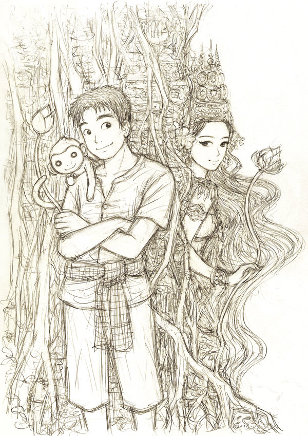 600x849 Apsara By Cocon - Apsara Sketch