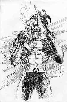 Aquaman Sketch at PaintingValley.com | Explore collection of Aquaman Sketch