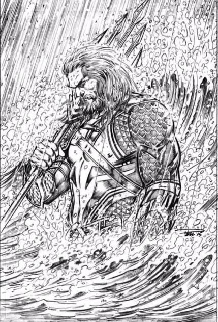 429x632 The Aquaman Shrine On Dc The Good Stuff Aquaman - Aquaman Sketch