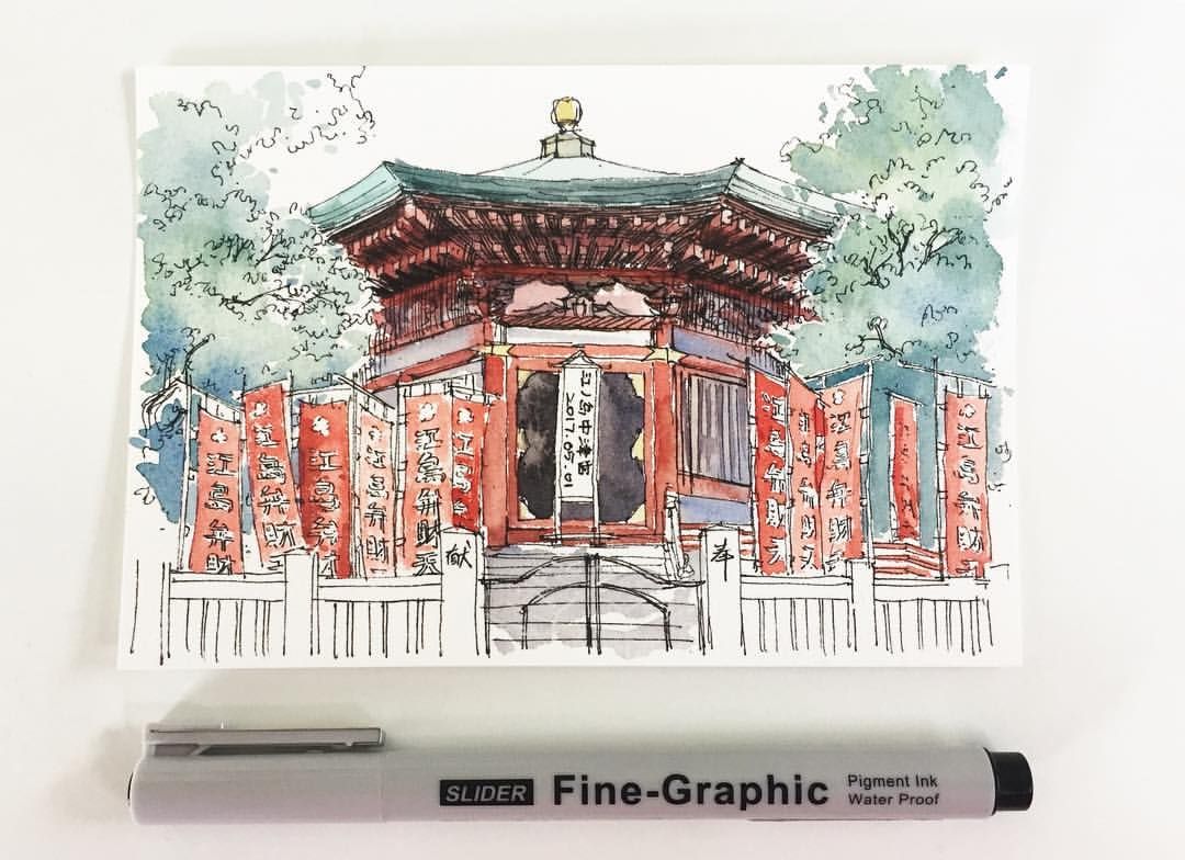 1080x784 Luo @iixxoouull V Instagram - Aquarelle Sketch