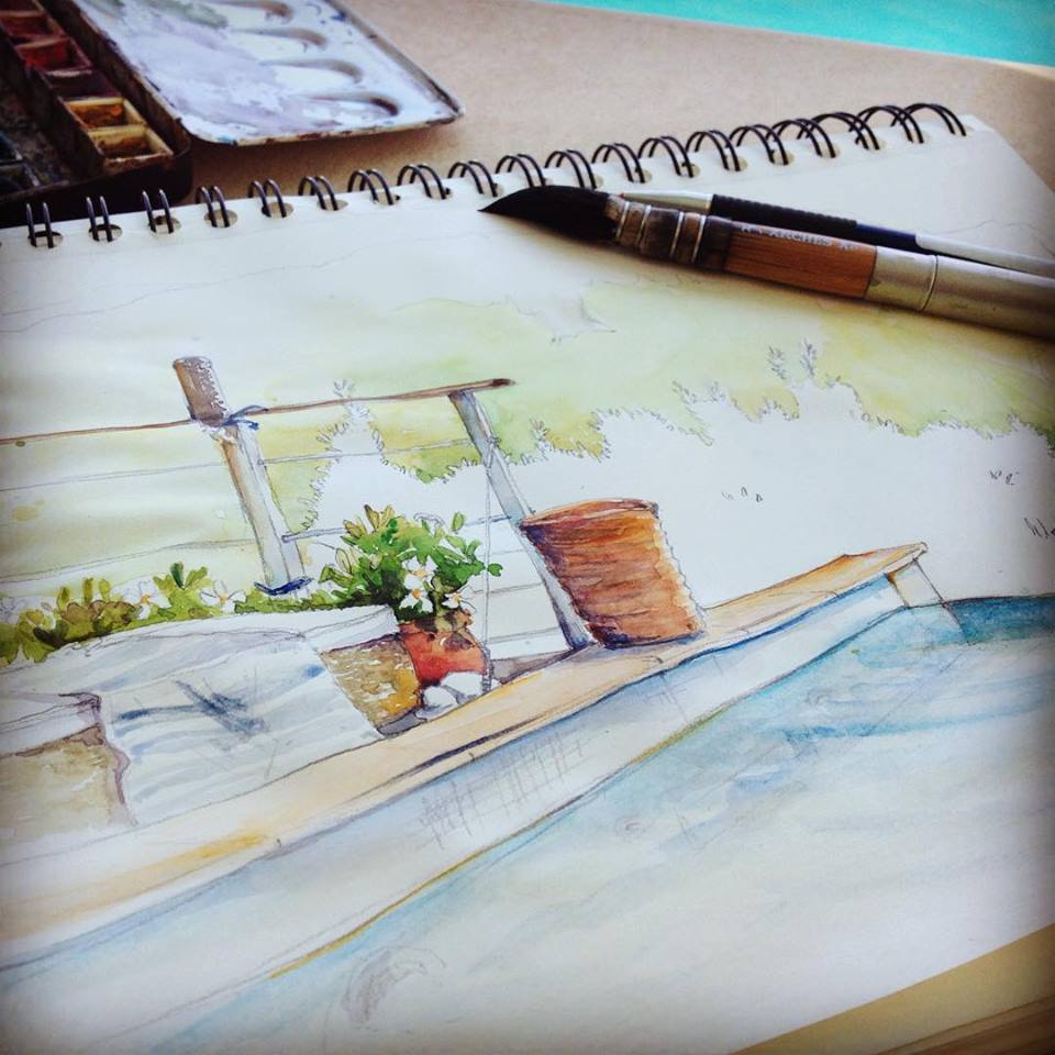 960x960 Sketch Workshop - Aquarelle Sketch