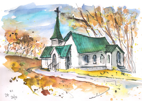 567x406 Aquarelle. Travel Sketch Infinity + Some + 2 - Aquarelle Sketch