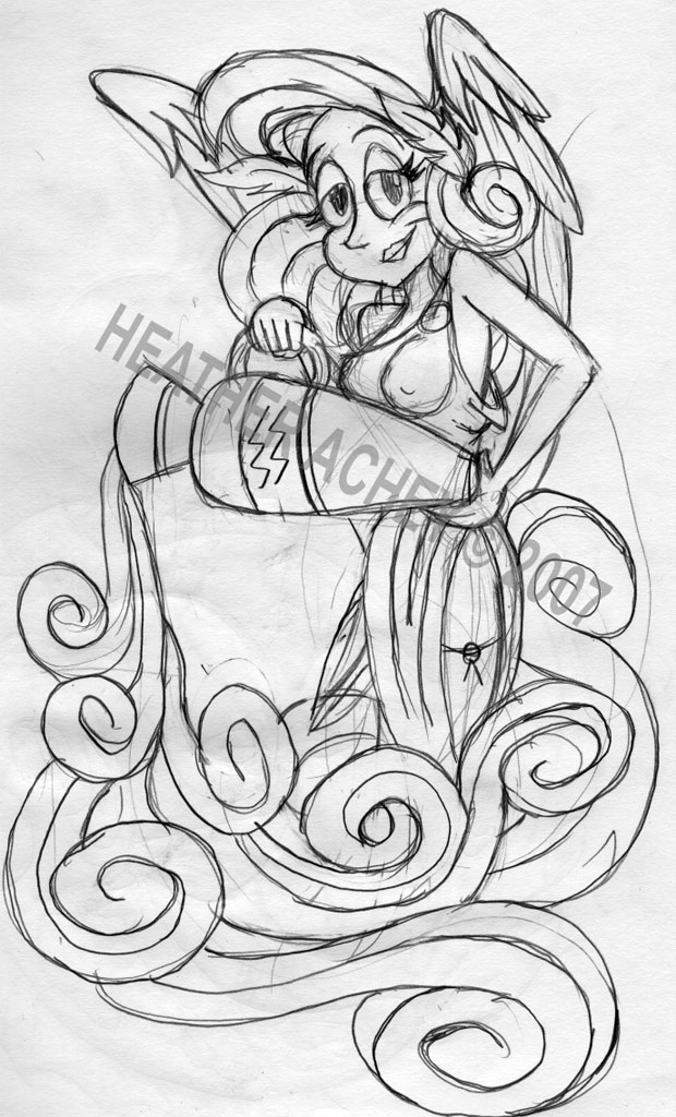 620x1024 Aquarius Sketch By Tibby101 - Aquarius Sketch