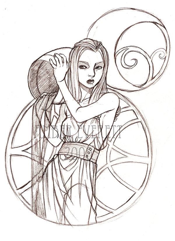 600x826 Aquarius Sketch By Genki Kid - Aquarius Sketch