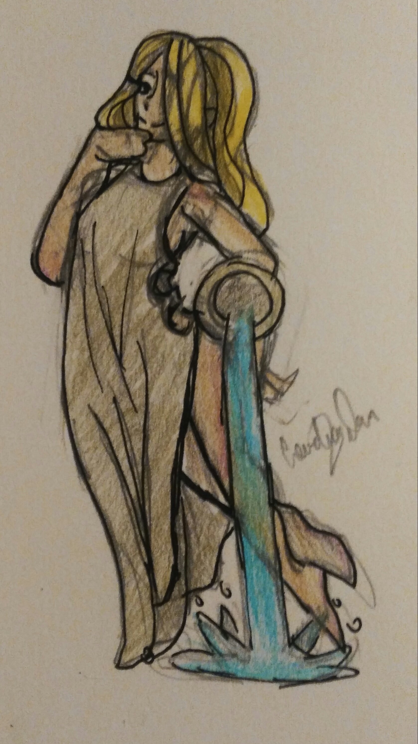 1677x2981 Artstation - Aquarius Sketch