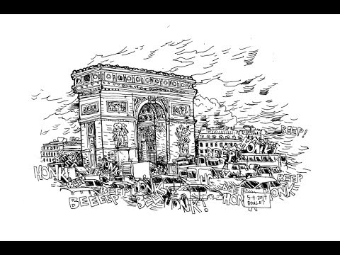 480x360 Sketching Arc De Triomphe Paris - Arc De Triomphe Sketch
