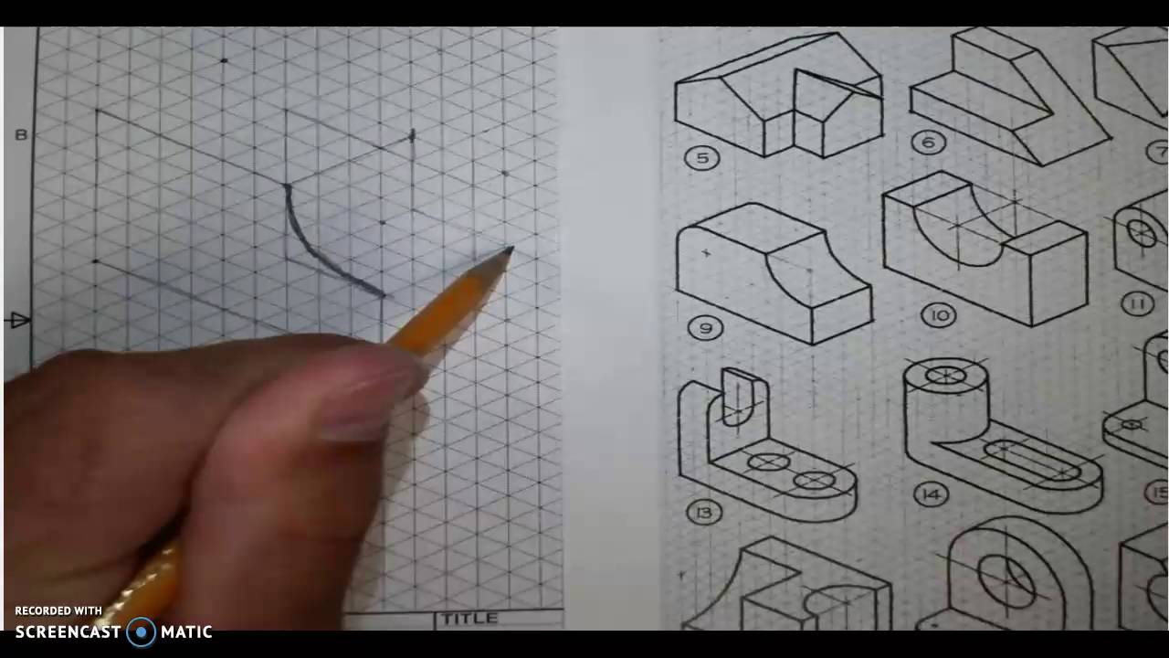 1280x720 Isometric Sketches - Arc Sketch