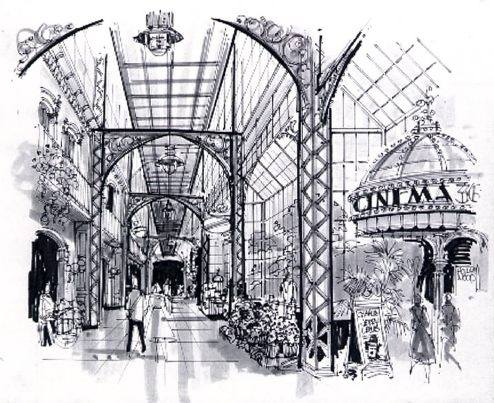 716x584 Disney And More The Disneyland Paris That Never Was Main Street - Arcade Sketch