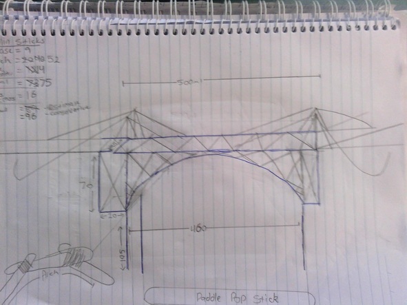 591x443 Final Design - Arch Bridge Sketch