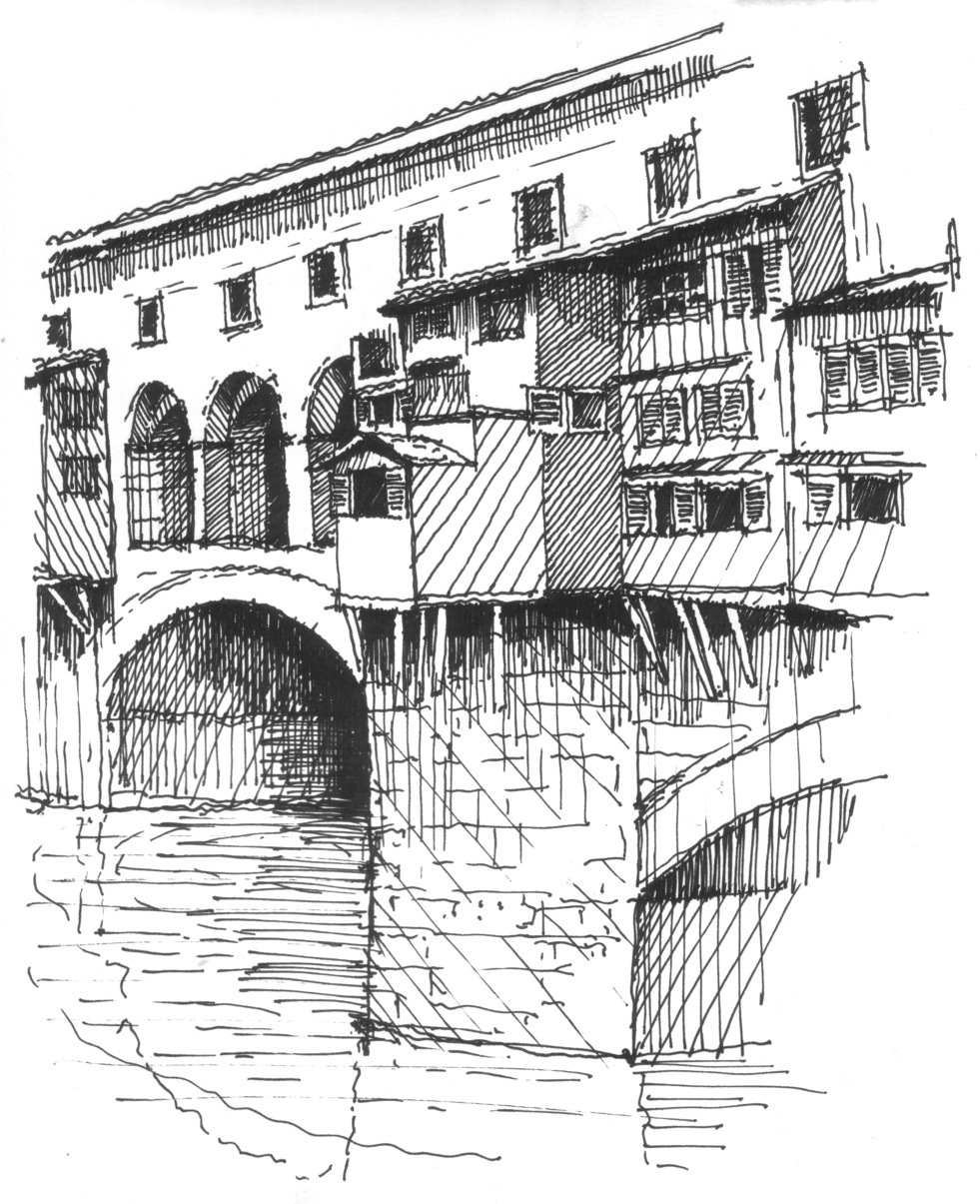 981x1205 Architecture Sketches On Behance - Arch Sketch