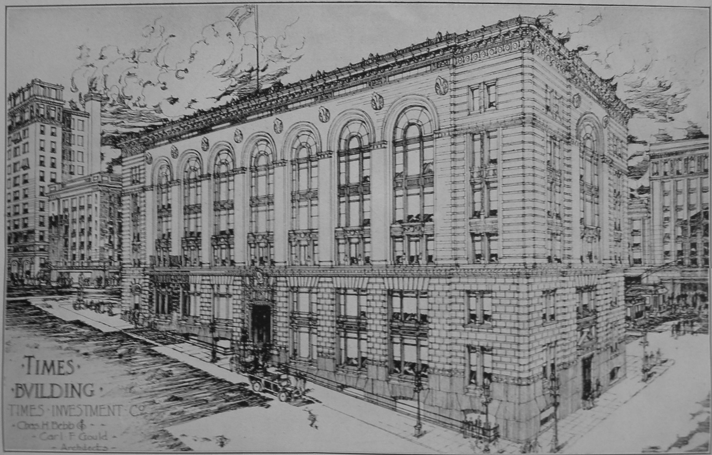 2300x1472 Fileseattle Times Building Arch Sketch.jpg - Arch Sketch