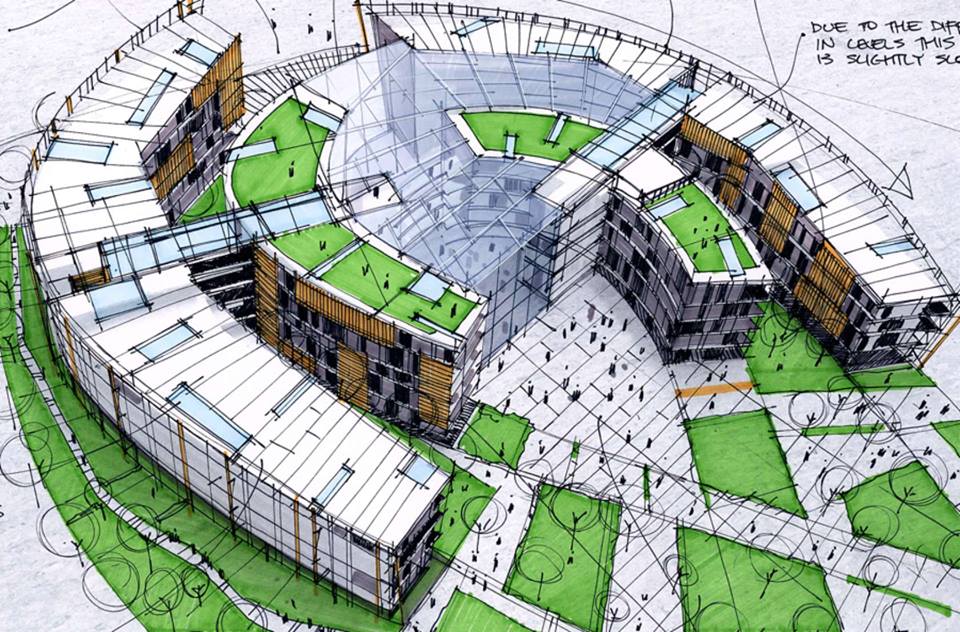 960x632 Architectural Sketching 10 Tips To Sketch Like An Architect - Architect Sketch