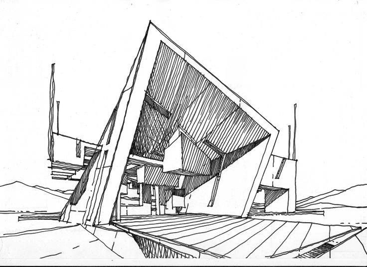 736x536 Kartinki Po Zaprosu Architecture Sketch Proektirovanie - Architect Sketch