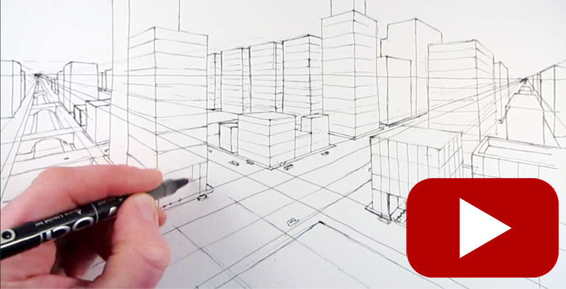800x409 Top 10 Youtube Tutorials For Technical Drawing - Architectural Sketching Tutorial