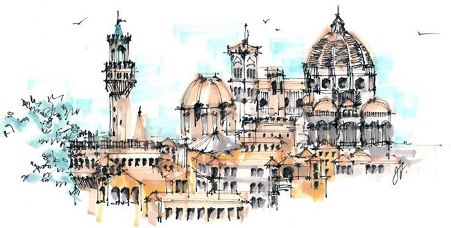 650x330 Architecture + Design Process The Power Of Drawing In Architecture - Architecture Art Sketch
