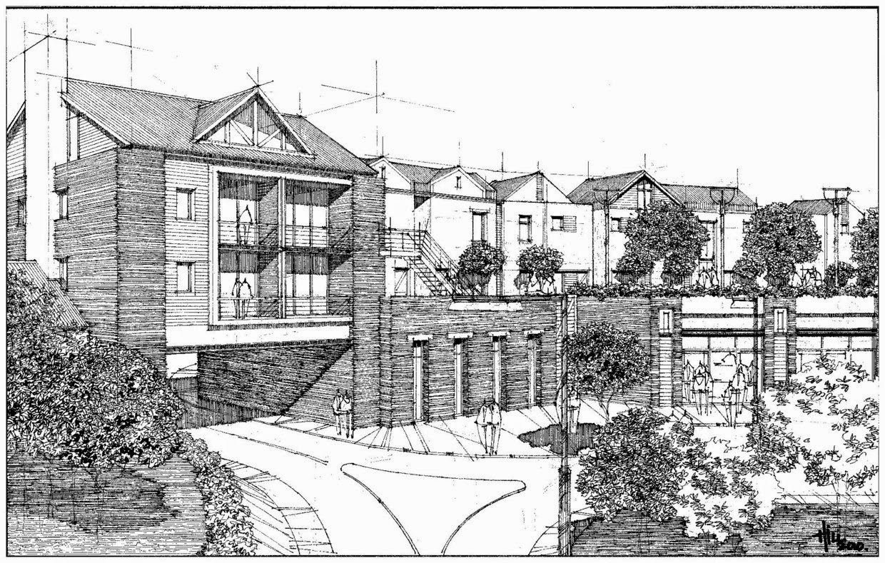 1240x789 Design Stack A Blog About Art, Design And Architecture Pen And - Architecture Art Sketch