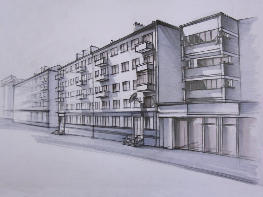 900x675 Architecture Sketch By Oriondeft - Architecture Art Sketch