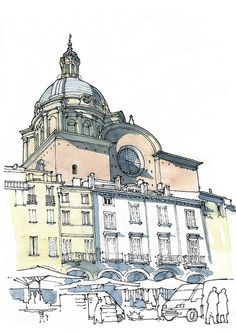 236x334 84 Best Architecture Sketch Images In 2018 - Architecture Art Sketch