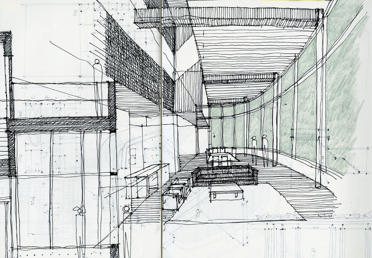 1200x831 Architectural Sketching Life Of An Architect - Architecture Art Sketch