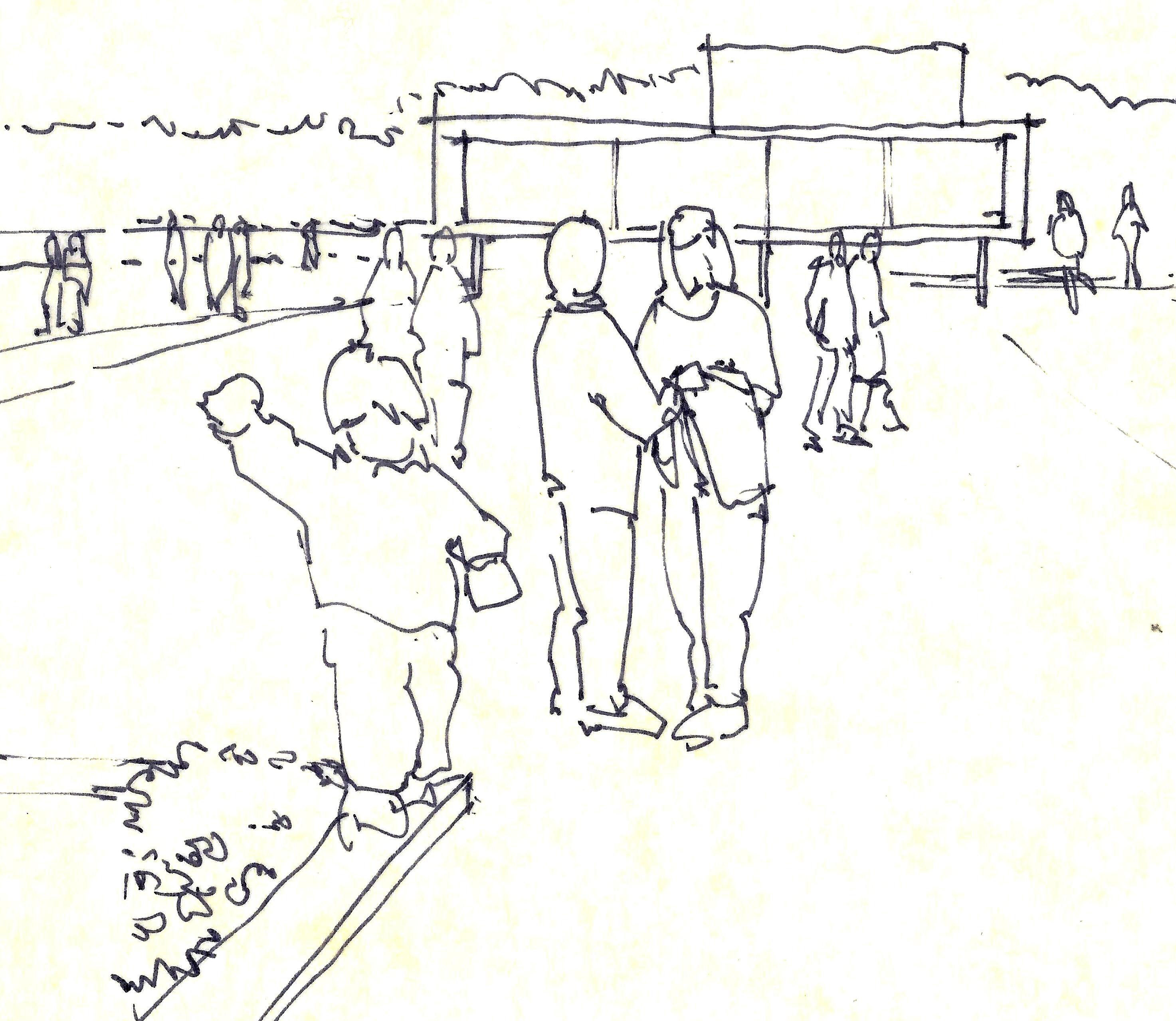 2946x2557 What Architects Do For Fun Think Architect - Architecture People Sketch