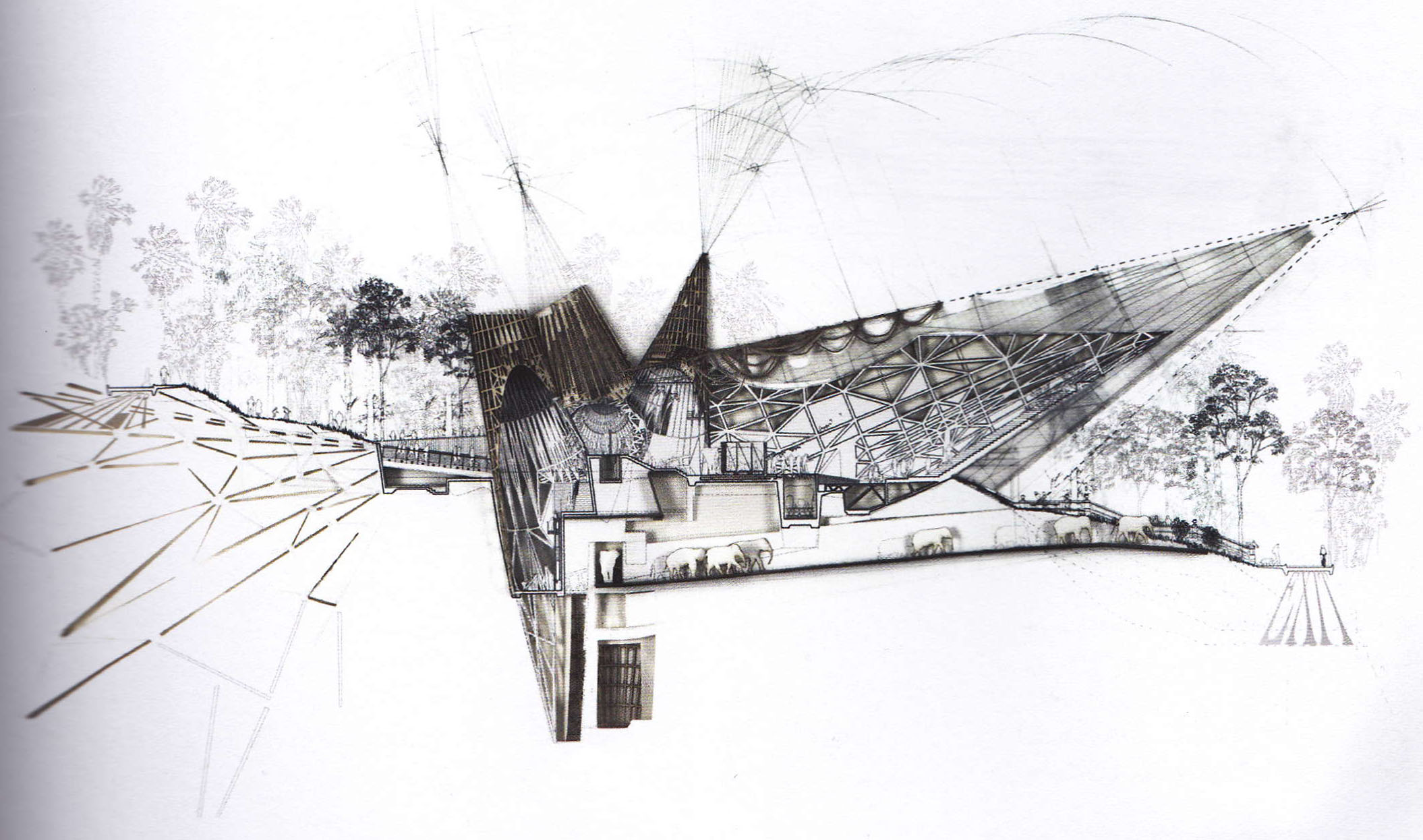 2110x1246 Architectural And Urban Design Drawing Clare Nugent Design Blog - Architecture Section Sketch
