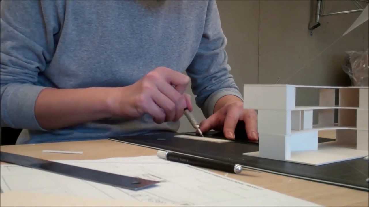 1280x720 Building Sketch Model In Architecture Studio Sketchawayray - Architecture Sketch Model