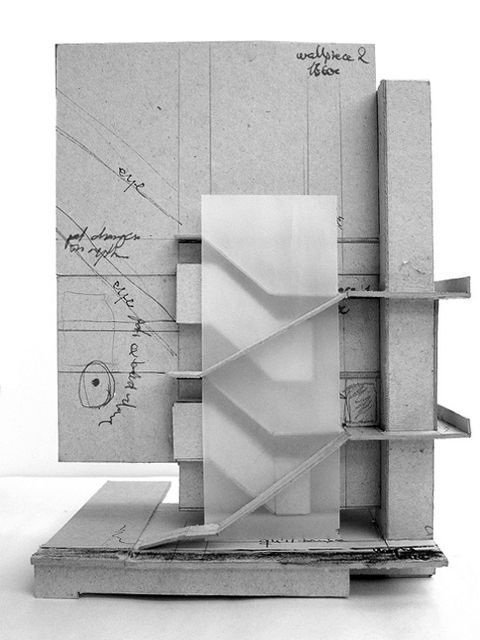 480x640 Sketch Model For A S Httpift.tt1vndttc Architecture - Architecture Sketch Model
