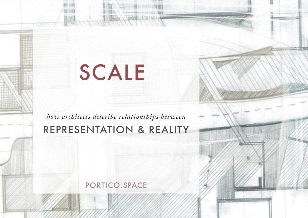 1000x707 Drawing For Architects Basics Scale Portico - Architecture Sketch Practice