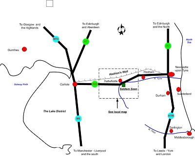 400x321 Seldom Seen Caravan Park - Area Sketch