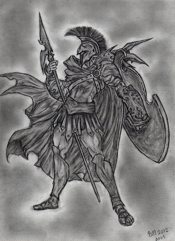 Ares God Of War Sketch at Explore collection of