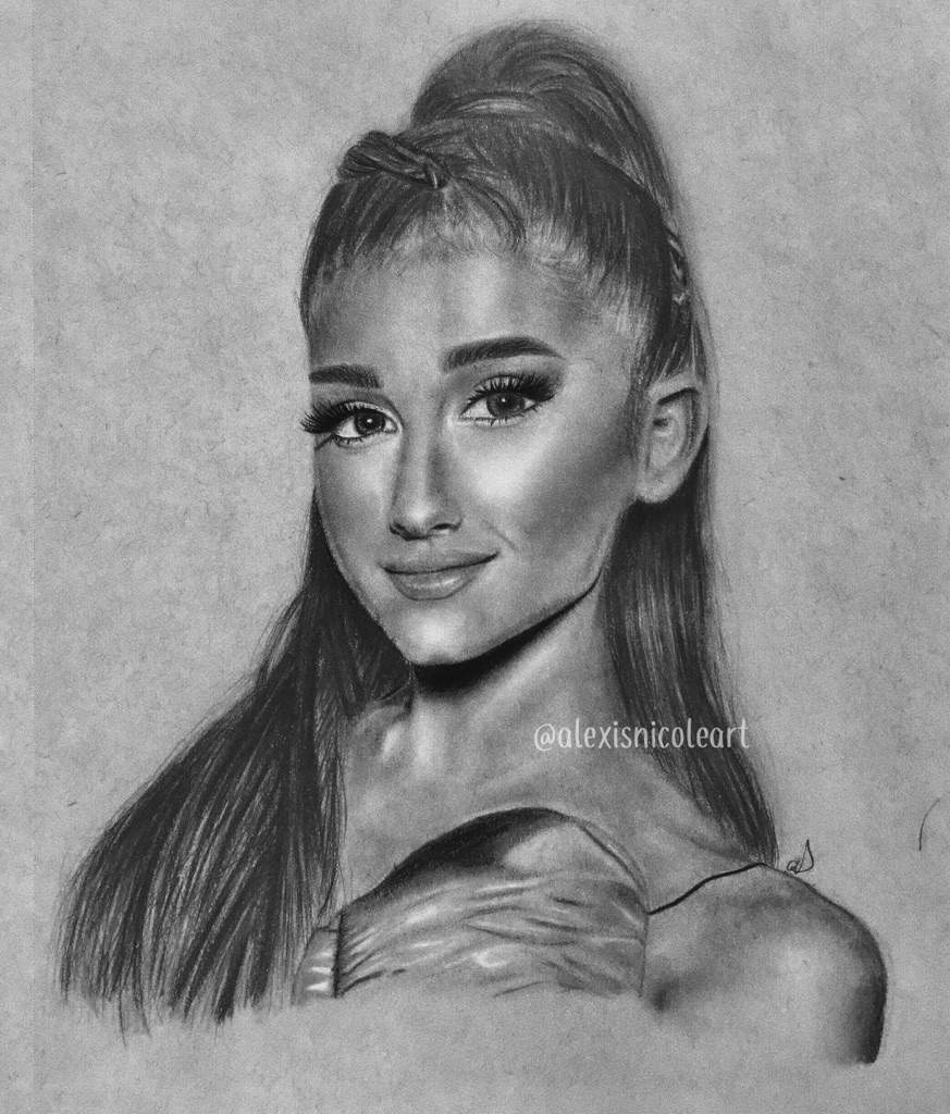 Ariana Grande Sketch at PaintingValley.com | Explore collection of ...