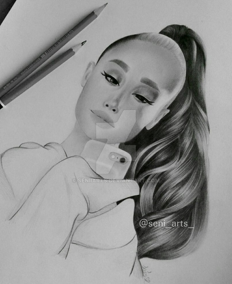 Best Looking For Ariana Grande Drawing Easy Outline.