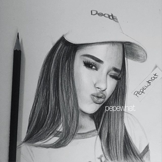 640x640 Pin By Dontiel English On Ariana Ariana - Ariana Grande Sketch
