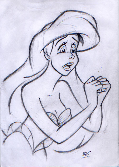 501x700 Mateu, Xavier Vives - Ariel Face Sketch