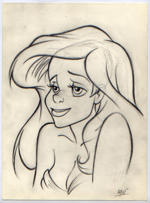 518x700 Xavi - Ariel Face Sketch