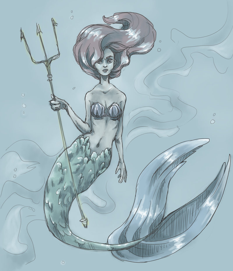 800x931 Ariel The Little Mermaid - Ariel Mermaid Sketch